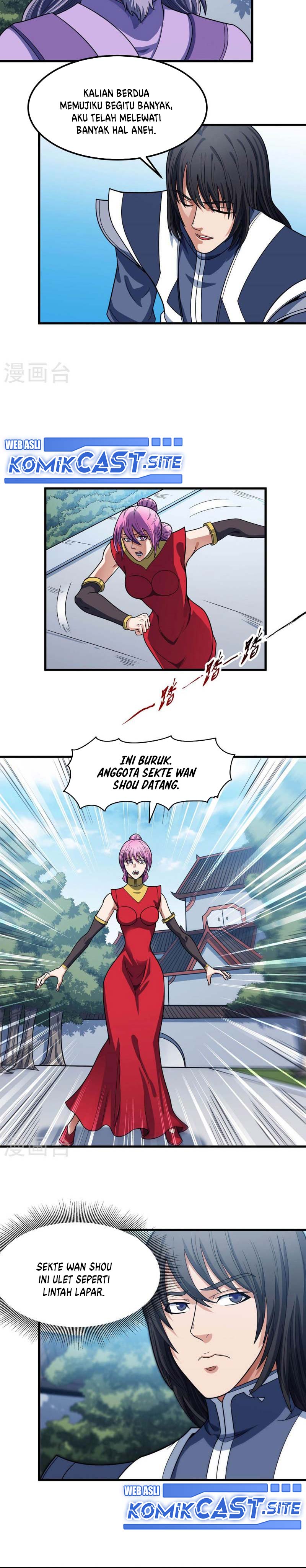 God of Martial Arts chapter 524